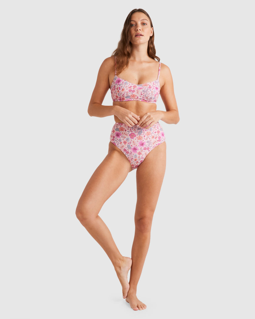 Womens La Plage High Retro Bikini Bottom