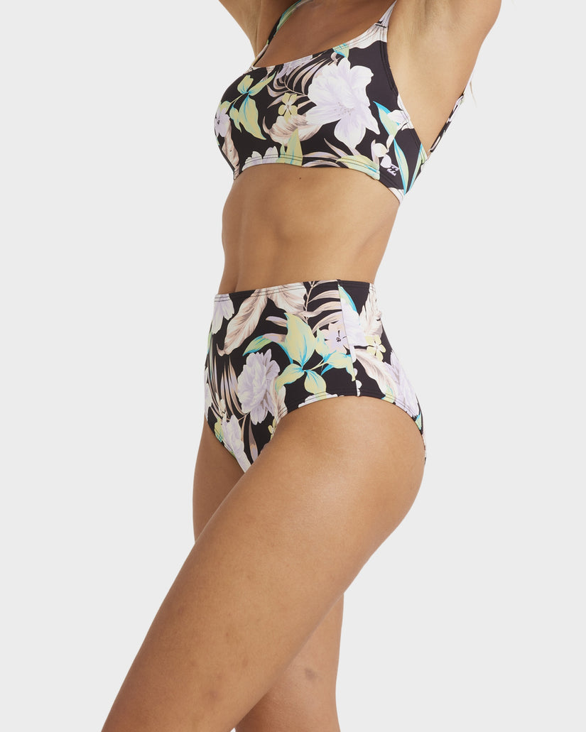 Womens Shadow Tropic Hi Retro Pant Bikini Bottom