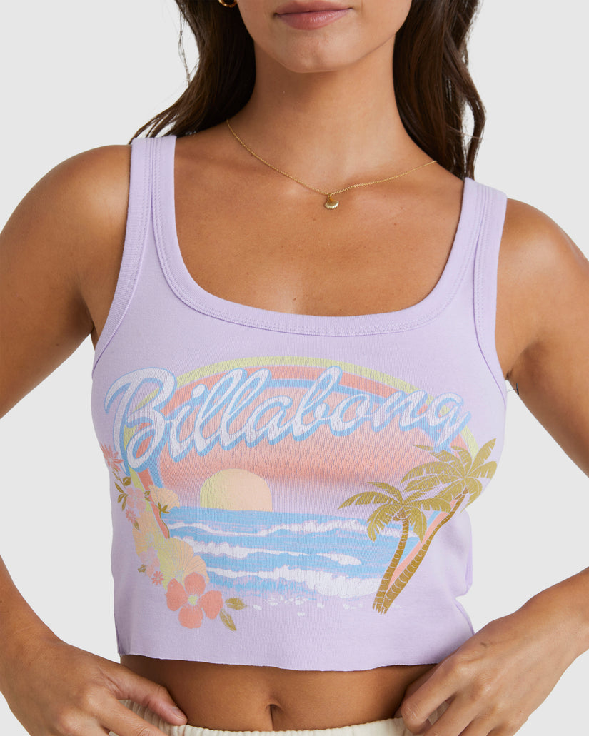 Womens Wild Waves Tank Top