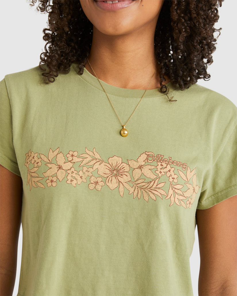 Womens Tahiti Crop T-Shirt