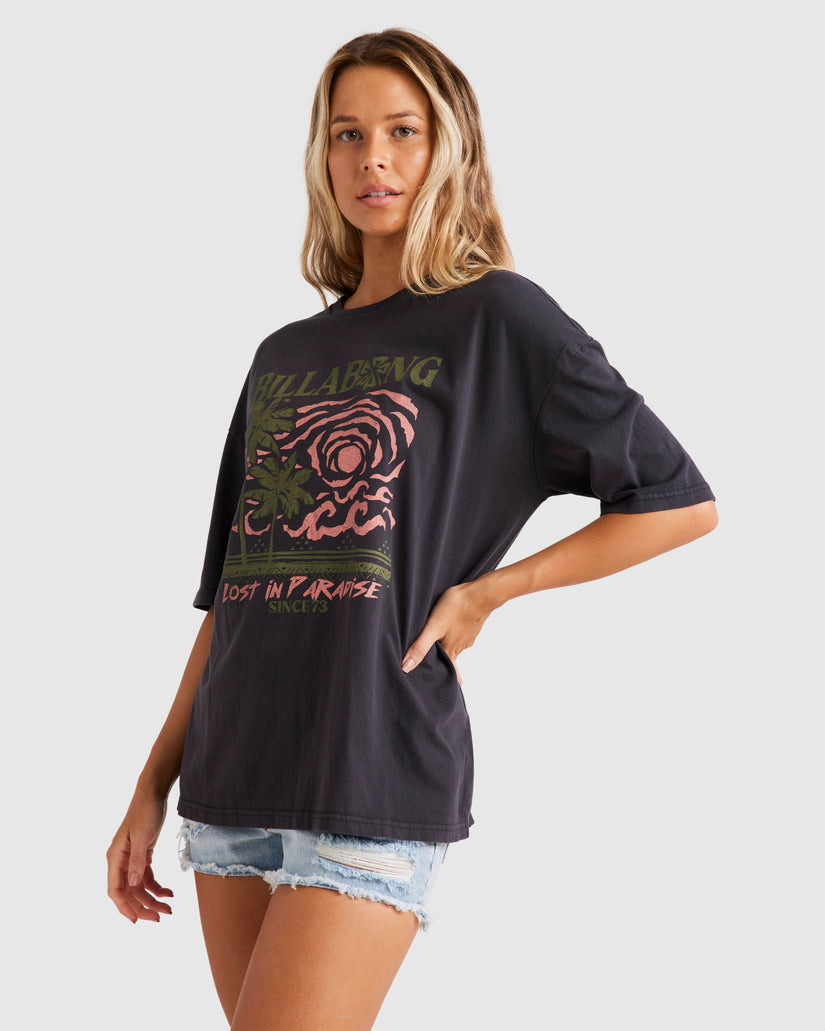 Womens Spiral Sun T-Shirt