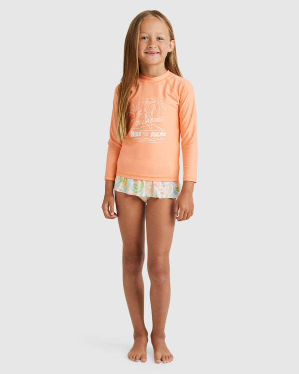 Girls 0-5 Under The Palms Rash Vest