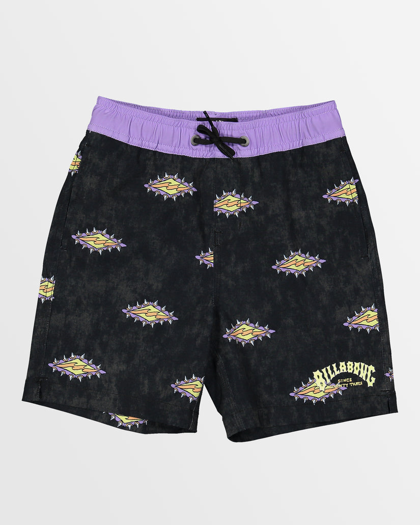 Boys 0-7 Diamond Grit Layback Boardshorts