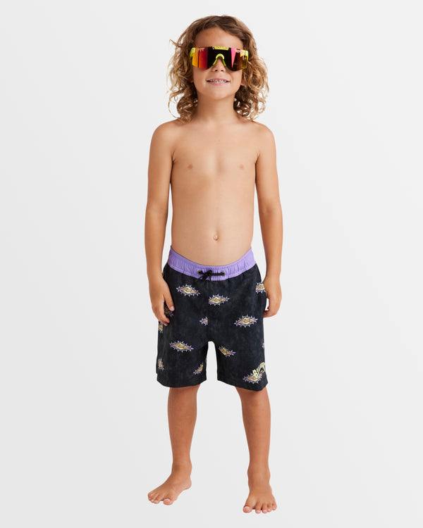 Boys 0-7 Diamond Grit Layback Boardshorts