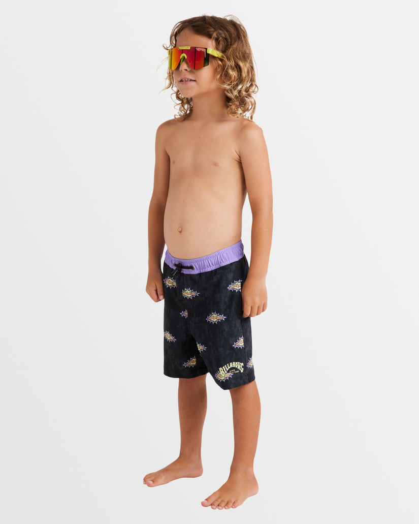 Boys 0-7 Diamond Grit Layback Boardshorts