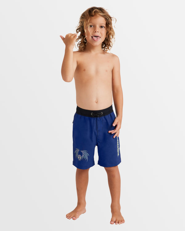 Boys 0-7 Afterlife Elastic Boardshorts