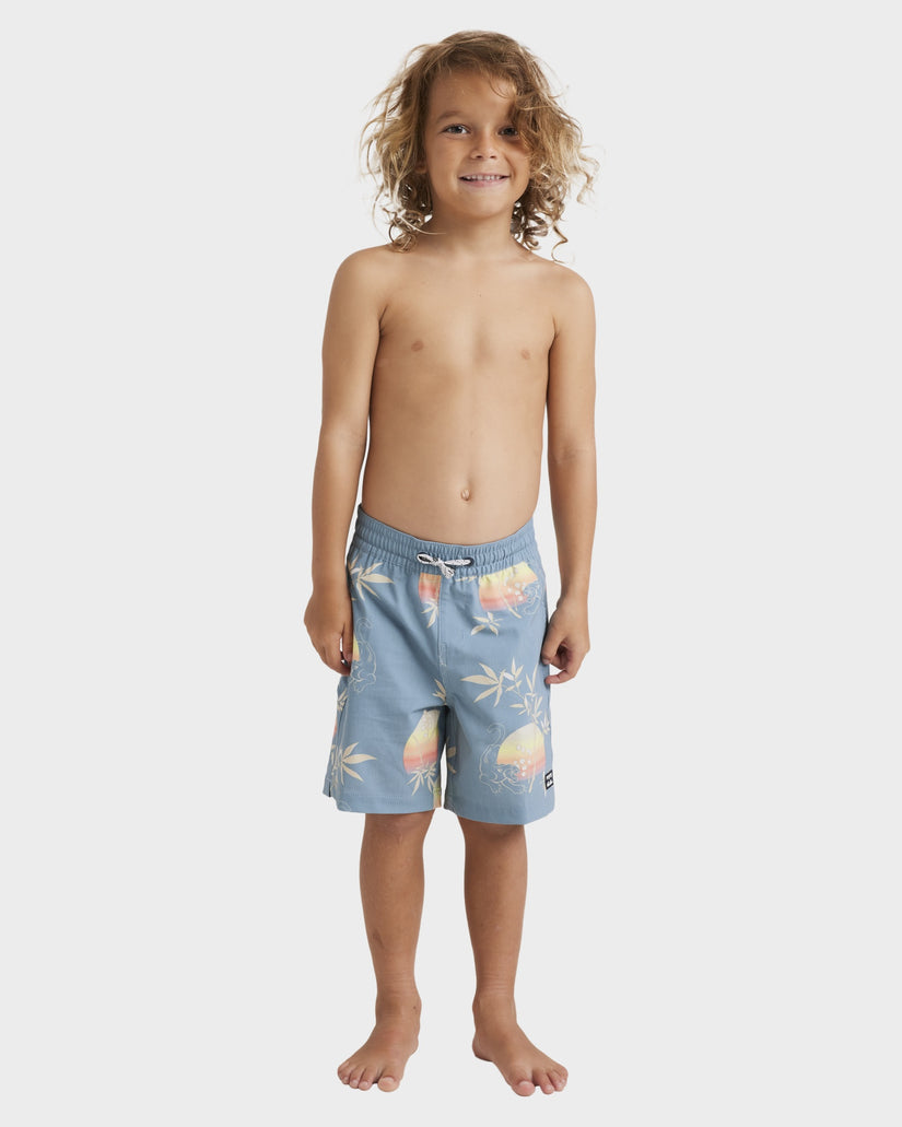 Boys 0-7 Good Times Layback Boardshorts