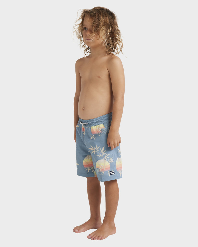 Boys 0-7 Good Times Layback Boardshorts