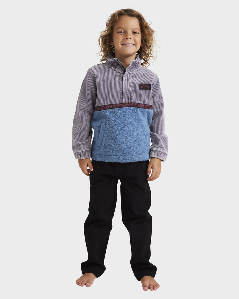 Boys 0-7 Space Lobster Fleece Top