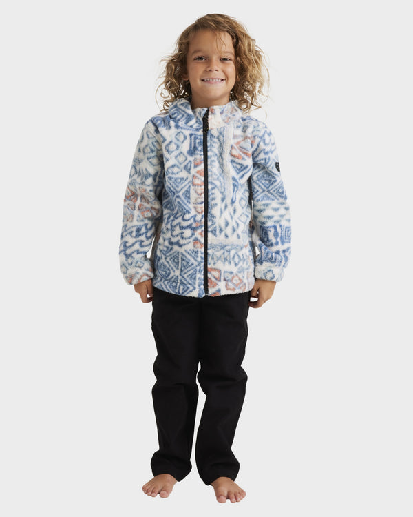 Boys 0-7 Boundary Trail Zip Fleece Top