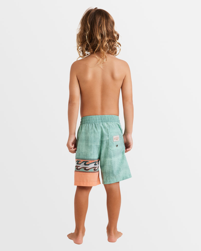 Boys 0-7 Burleigh Layback Boardshorts