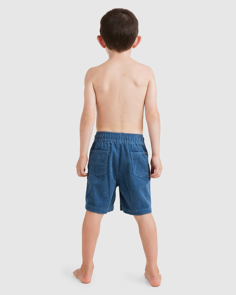 Boys 0-7 Larry Cord Shorts