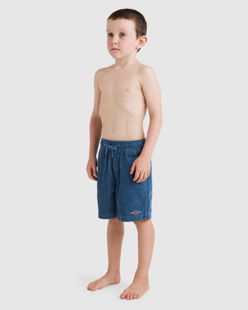 Boys 0-7 Larry Cord Shorts