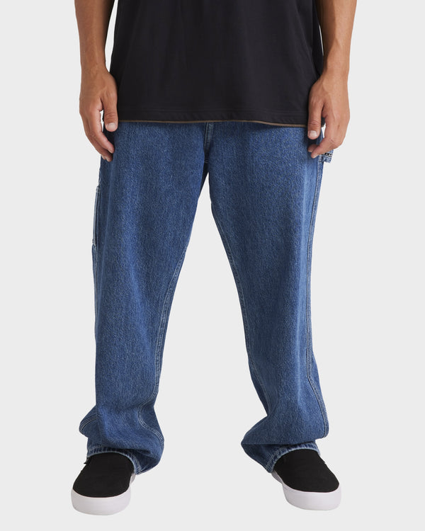 Mens Chrome Denim Pants