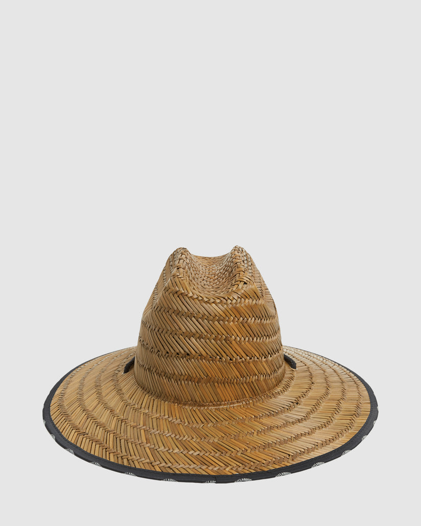 Mens Waves Straw Hat