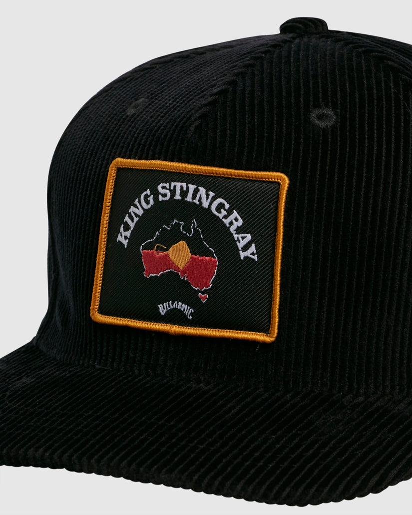 King Stongray Cord Snapback Cap