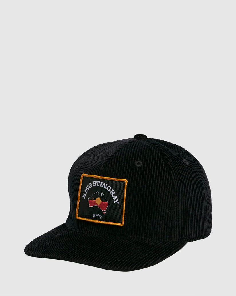 King Stongray Cord Snapback Cap