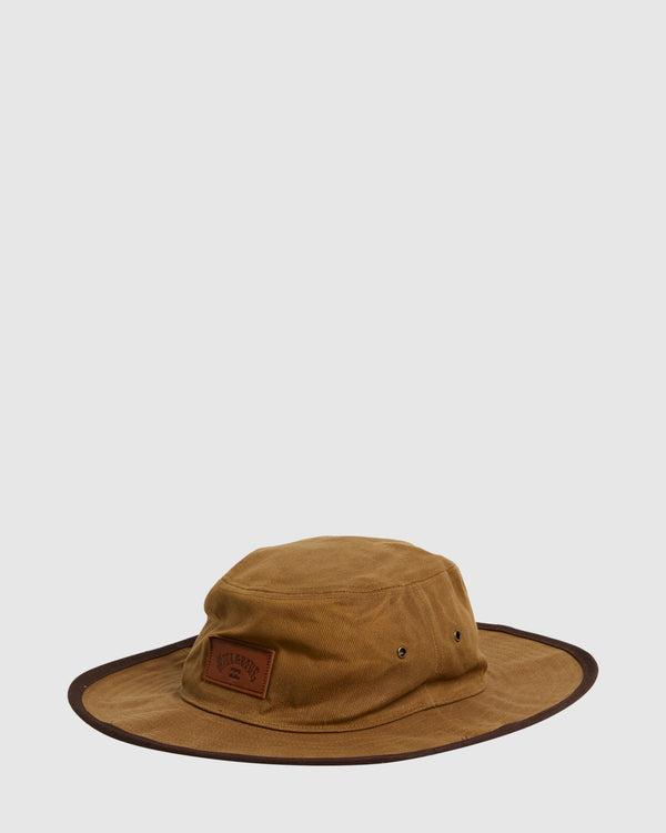 Mens Waxed Twill Big John Hat