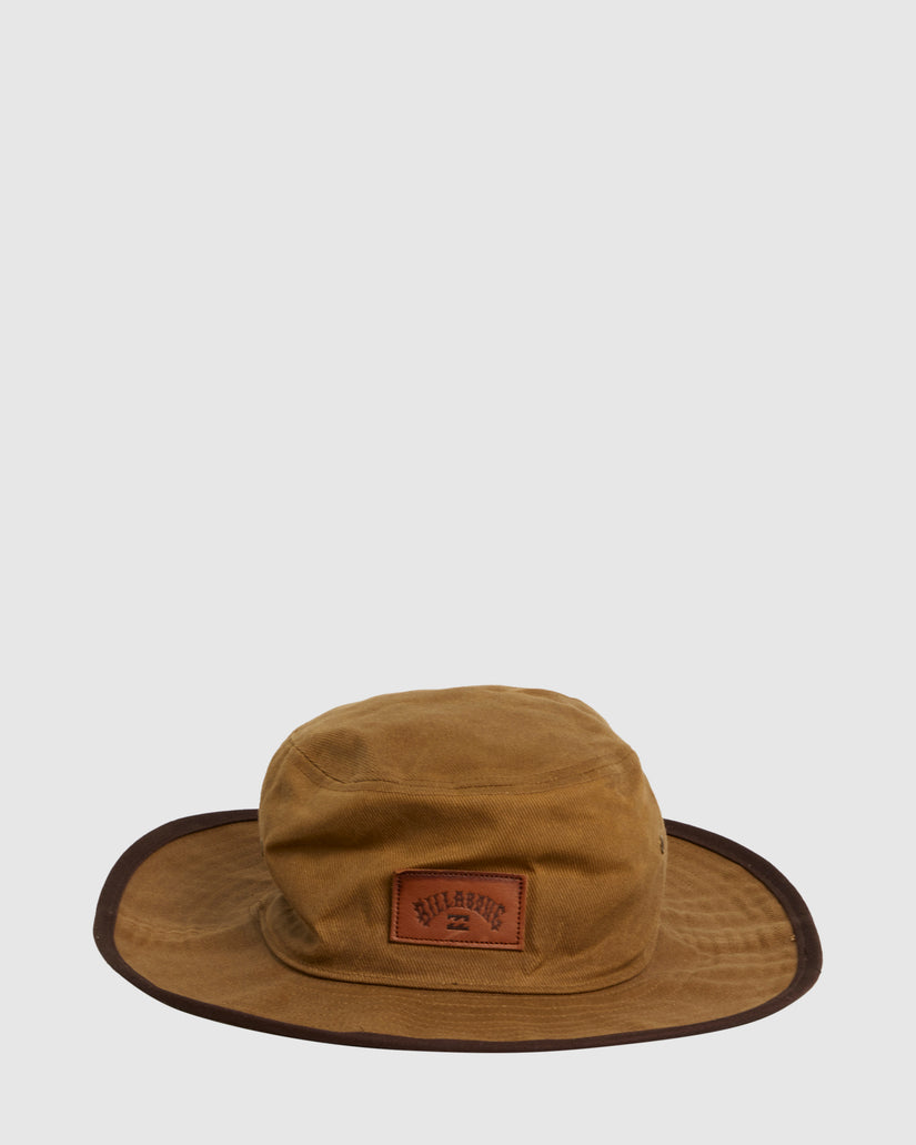 Mens Waxed Twill Big John Hat