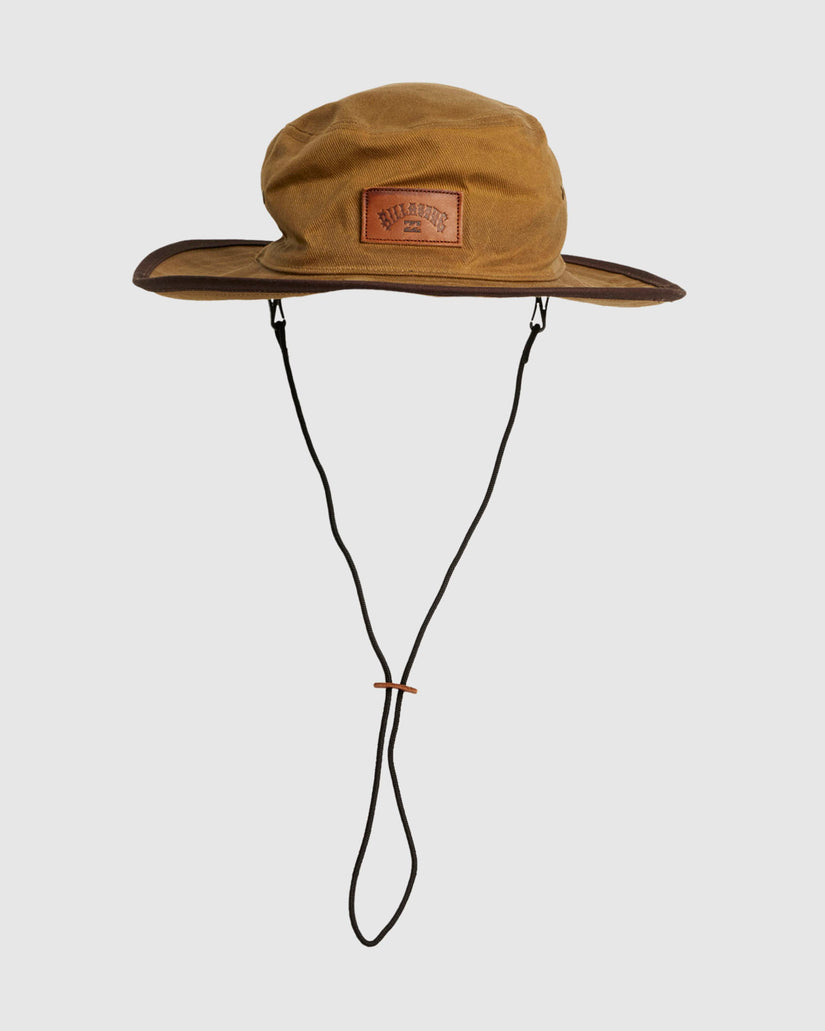 Mens Waxed Twill Big John Hat