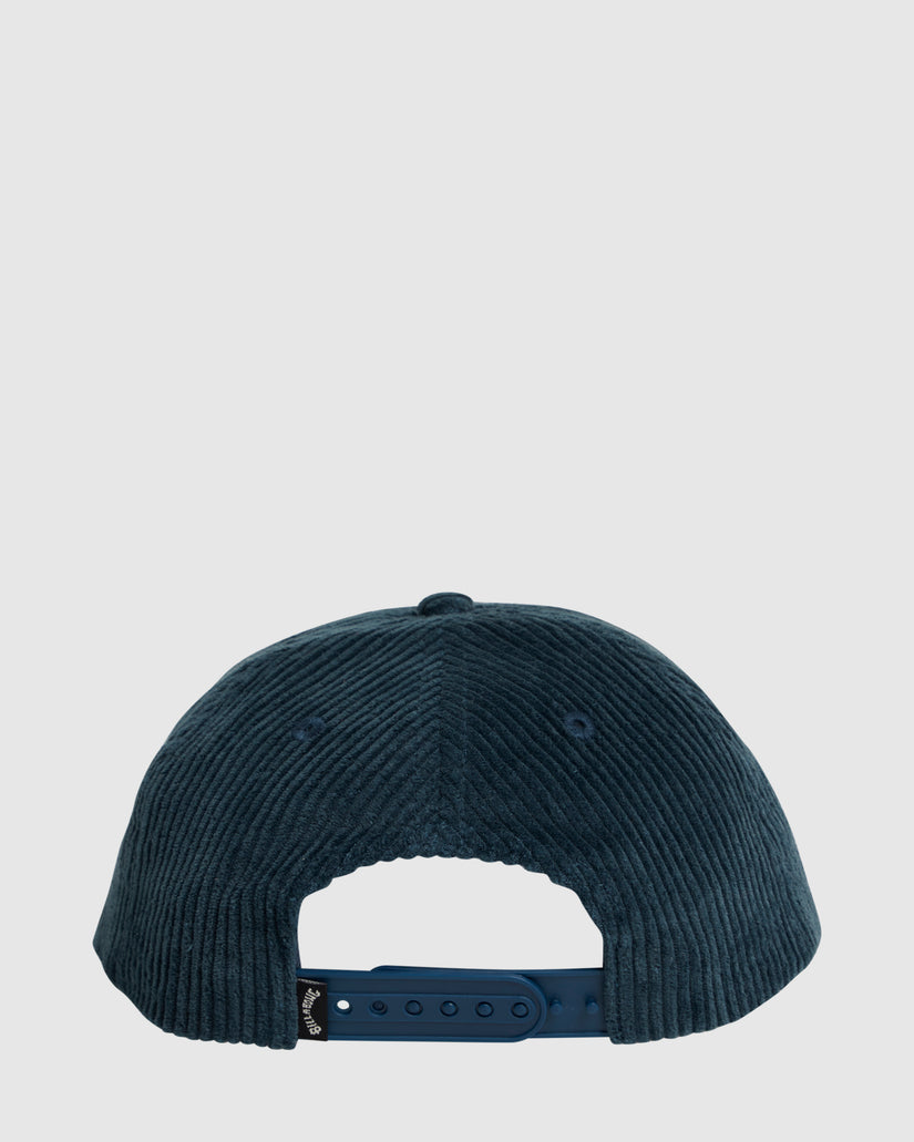 Mens Script Cord Snapback Cap