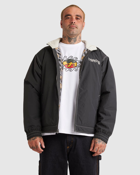 Otis Sunny Jacket OFF BLACK Billabong AU