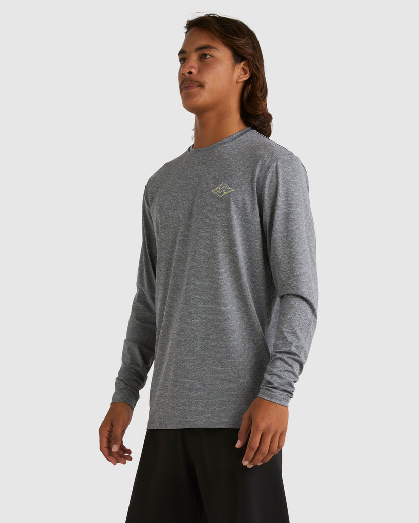 Mens Diamond Shoreline Rash Vest