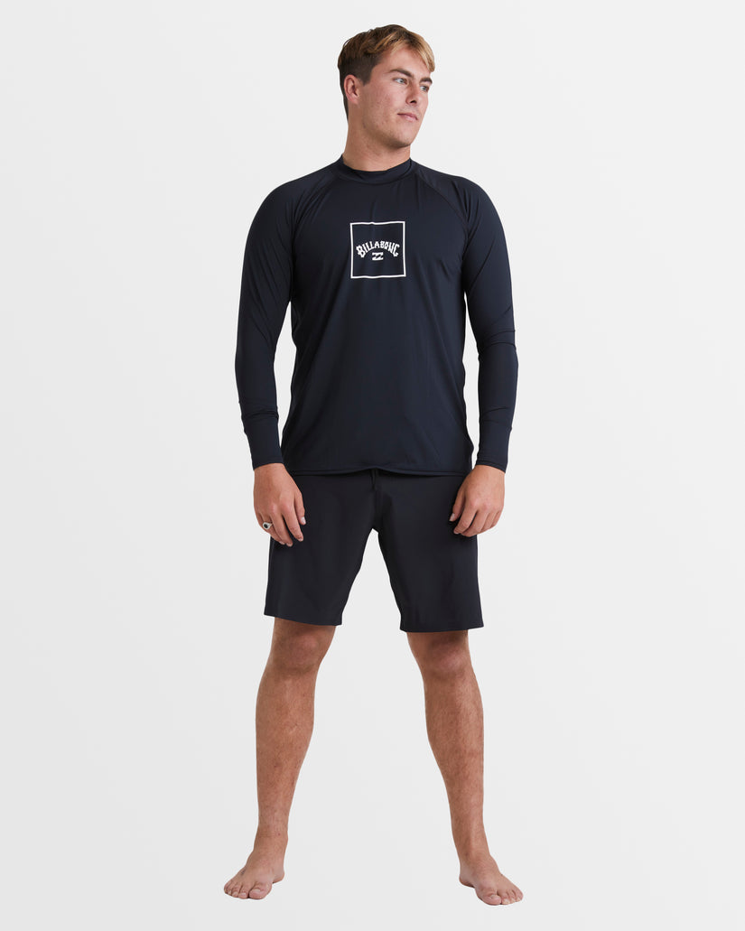 Mens Boxed Arch Rash Vest