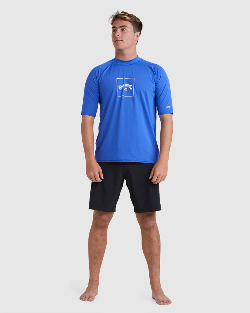 Mens Boxed Arch Rash Vest