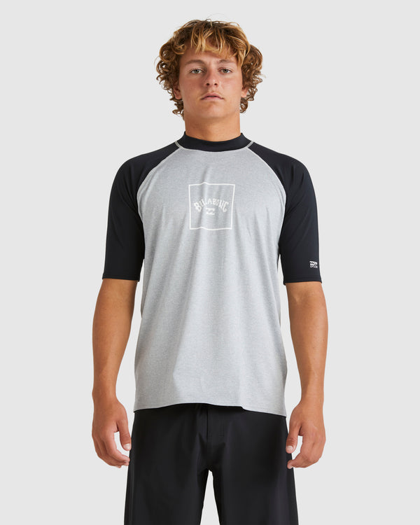 Mens Boxed Arch Rash Vest