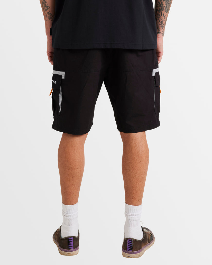 Mens Chrome Cargo Shorts