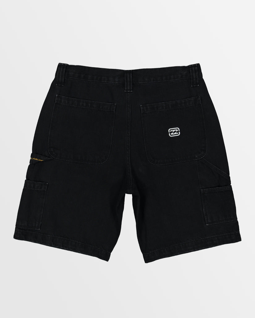 Mens Bad Dog Workwear Shorts