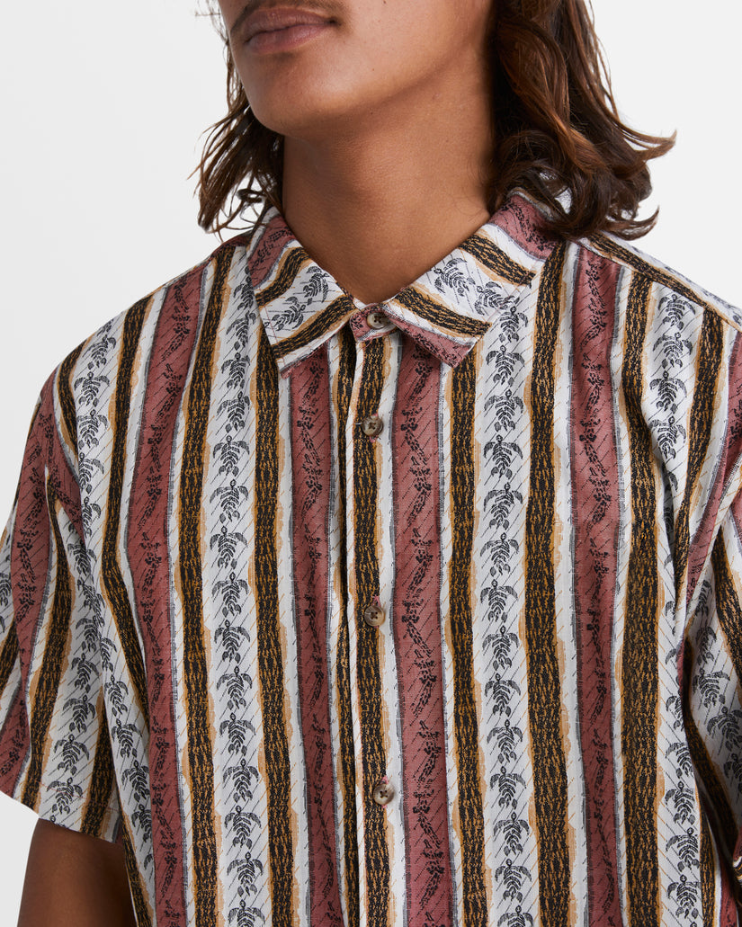 Mens King Stingray Diamond Woven Shirt