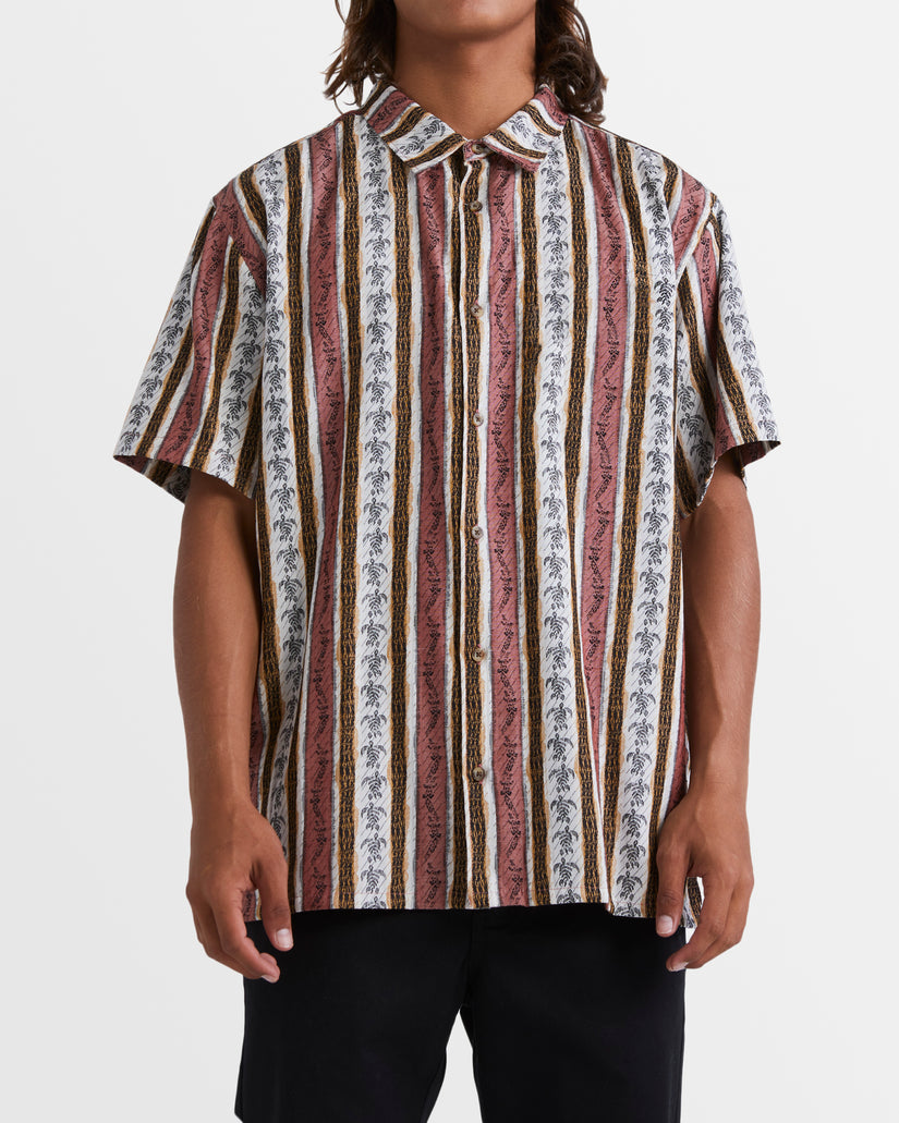 Mens King Stingray Diamond Woven Shirt