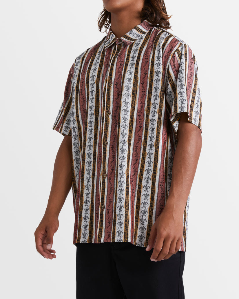 Mens King Stingray Diamond Woven Shirt